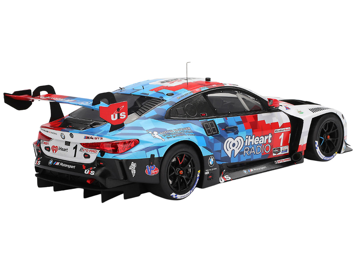 BMW M4 GT3 EVO #1 Connor De Phillippi - Madison Snow - Neil Verhagen - Kelvin van der Linde "Paul Miller Racing" IMSA "24 Hours of Daytona" (2025) 1/18 Model Car by Top Speed - image 5
