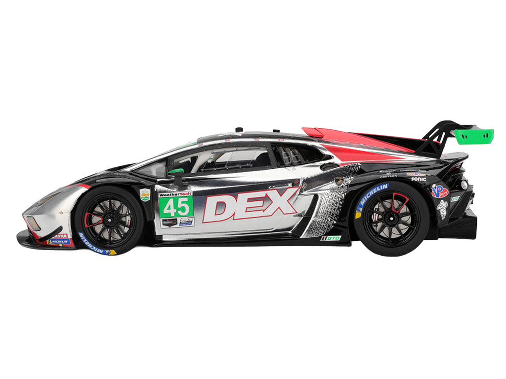 Lamborghini Huracan GT3 EVO2 #45 Graham Doyle - Danny Formal - Trent Hindman - Kyle Marcelli "Wayne Taylor Racing" IMSA "24 Hours of Daytona" (2025) 1/18 Model Car by Top Speed
