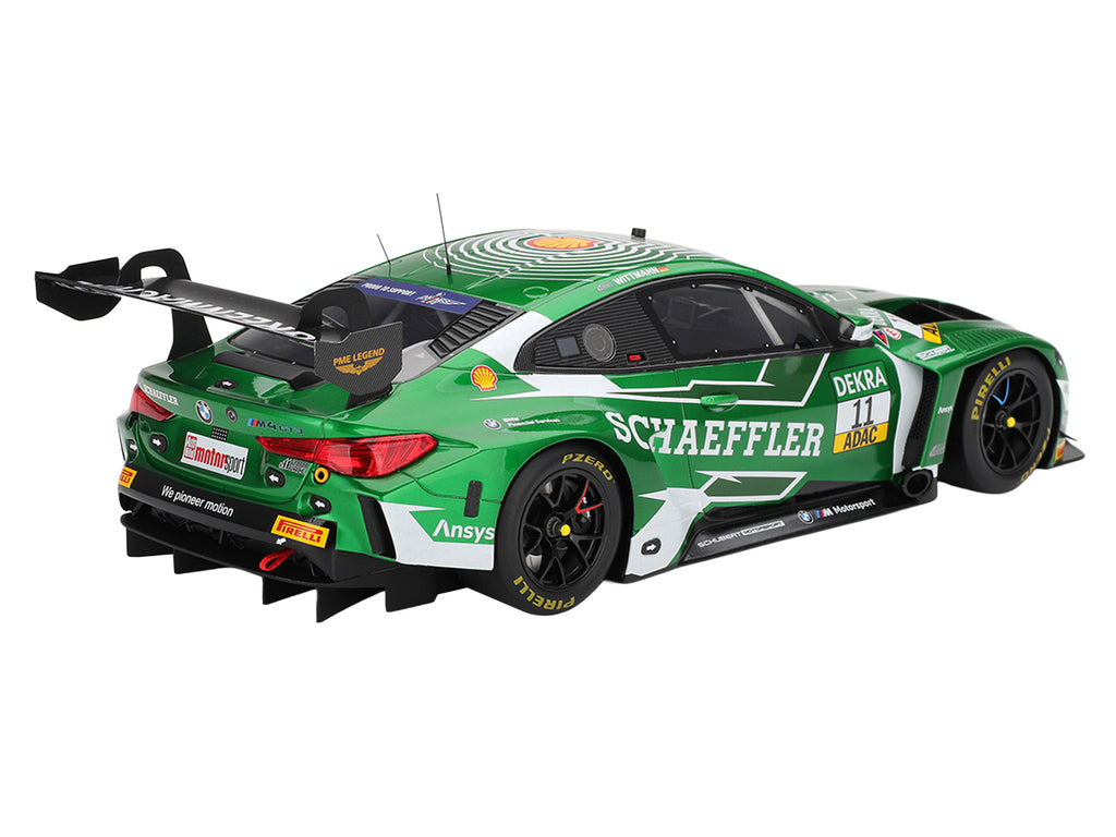 BMW M4 GT3 EVO #11 Marco Wittmann 200th DTM Race "Schubert Motorsport" "Deutsche Tourenwagen Masters - Zandvoort" (2025) 1/18 Model Car by Top Speed - image 5