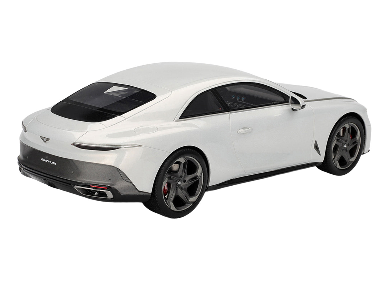 Bentley Batur Bonneville Pearl White Metallic 1/18 Model Car by Top Speed - image 5