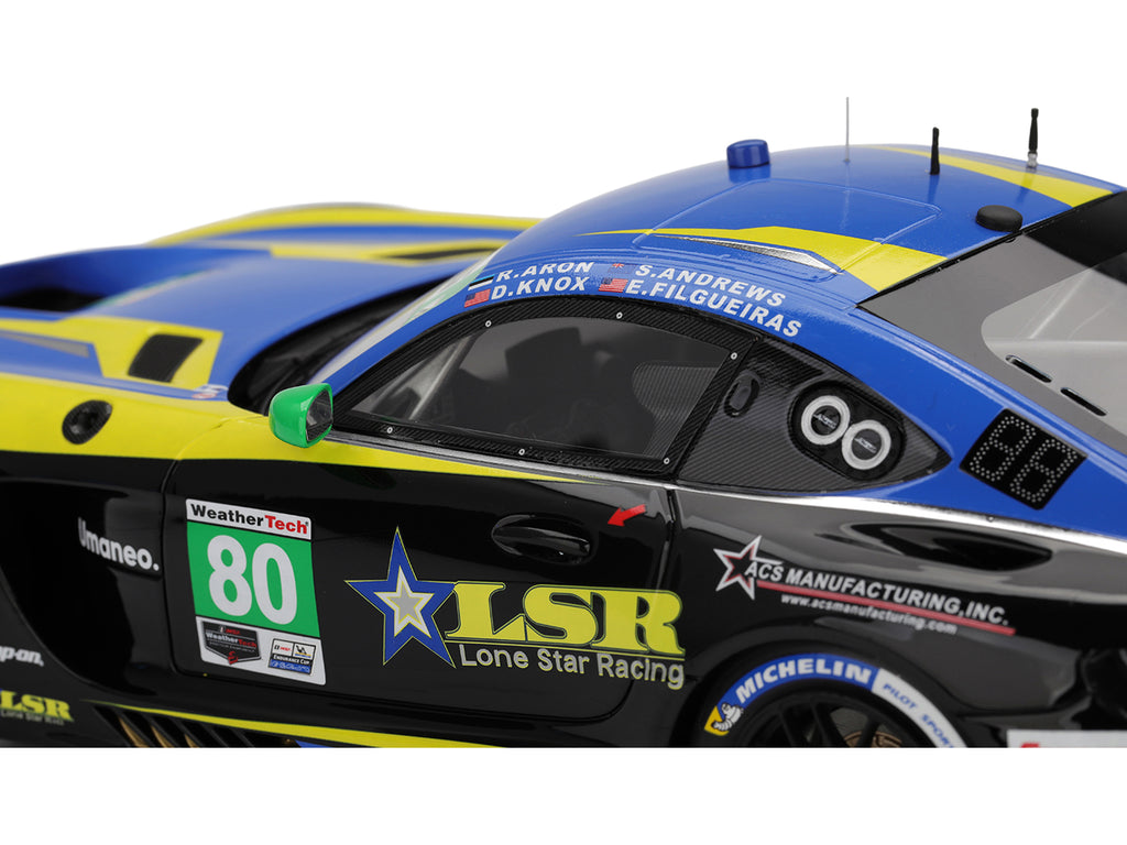Mercedes-AMG GT3 EVO #80 Scott Andrews - Ralf Aron - Eric Filgueiras - Dan Knox "Lone Star Racing" IMSA "24 Hours of Daytona" (2025) 1/18 Model Car by Top Speed - image 2