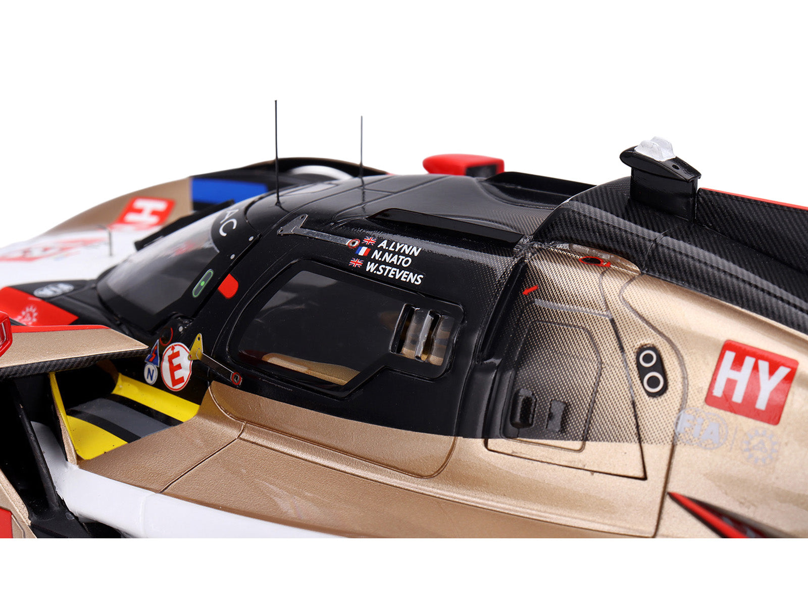 Cadillac V-Series.R #12 Alex Lynn - Norman Nato - Will Stevens "Cadillac Hertz Team Jota" FIA WEC "24 Hours of Le Mans" (2025) 1/18 Model Car by Top Speed - image 2