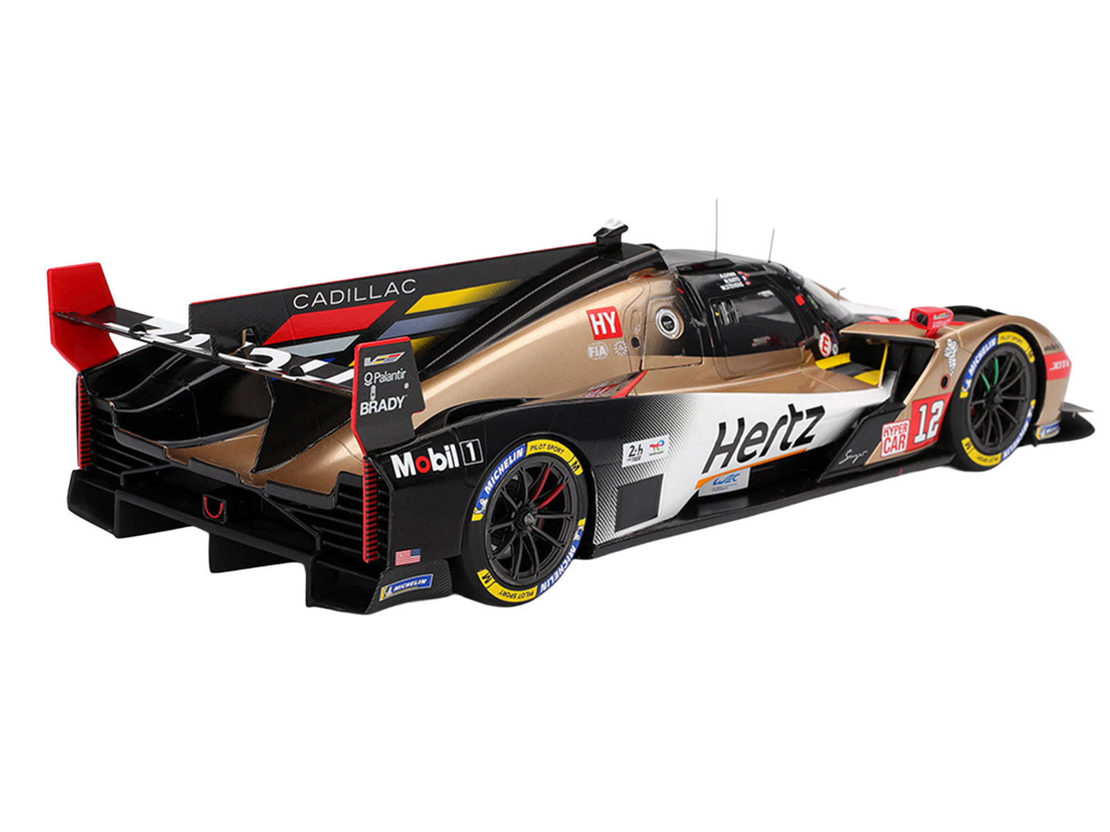 Cadillac V-Series.R #12 Alex Lynn - Norman Nato - Will Stevens "Cadillac Hertz Team Jota" FIA WEC "24 Hours of Le Mans" (2025) 1/18 Model Car by Top Speed - image 5