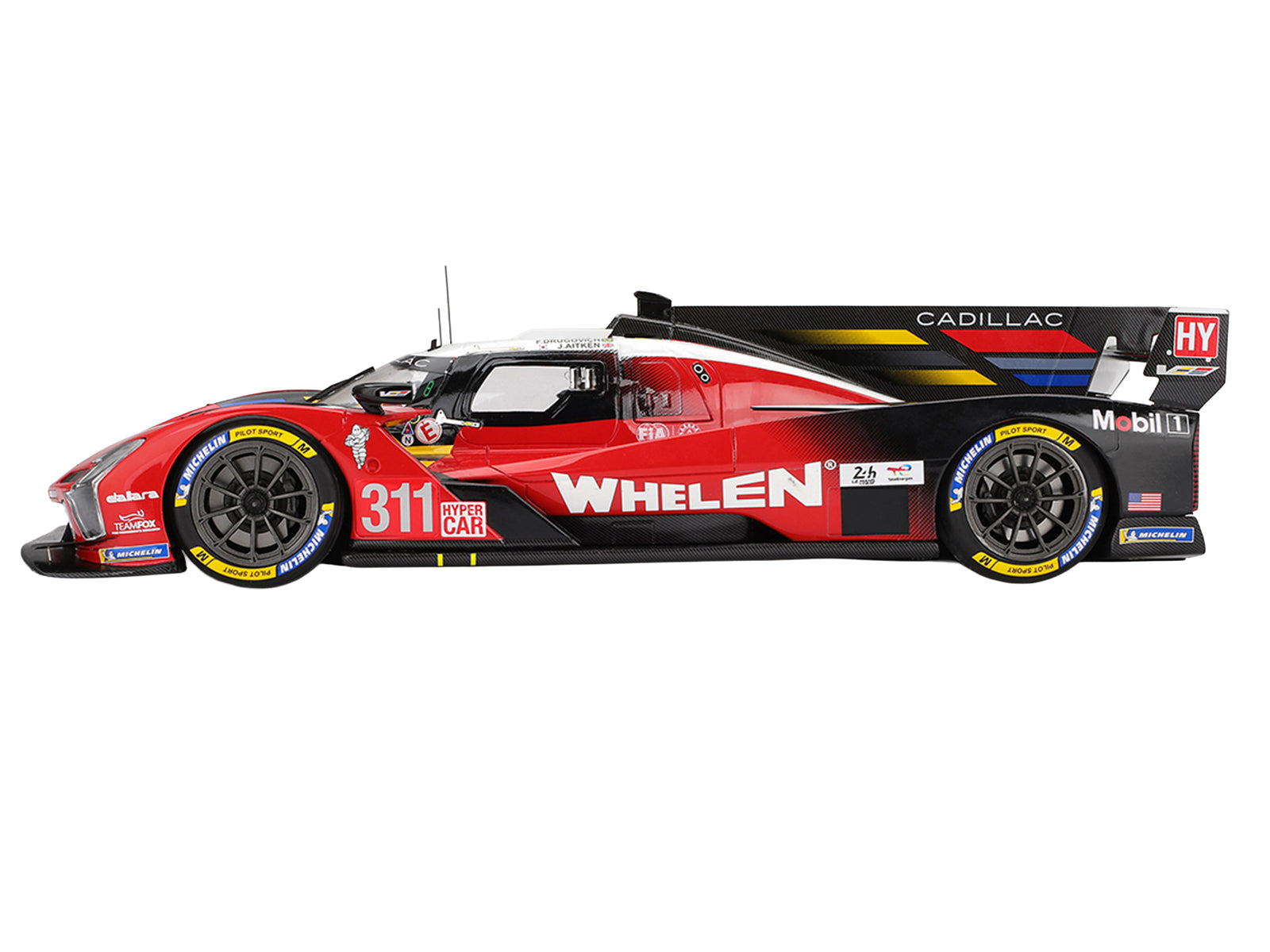 Cadillac V-Series.R #311 Jack Aitken - Felipe Drugovich - Frederik Vesti "Cadillac Whelen" FIA WEC "24 Hours of Le Mans" (2025) 1/18 Model Car by Top Speed - image 3