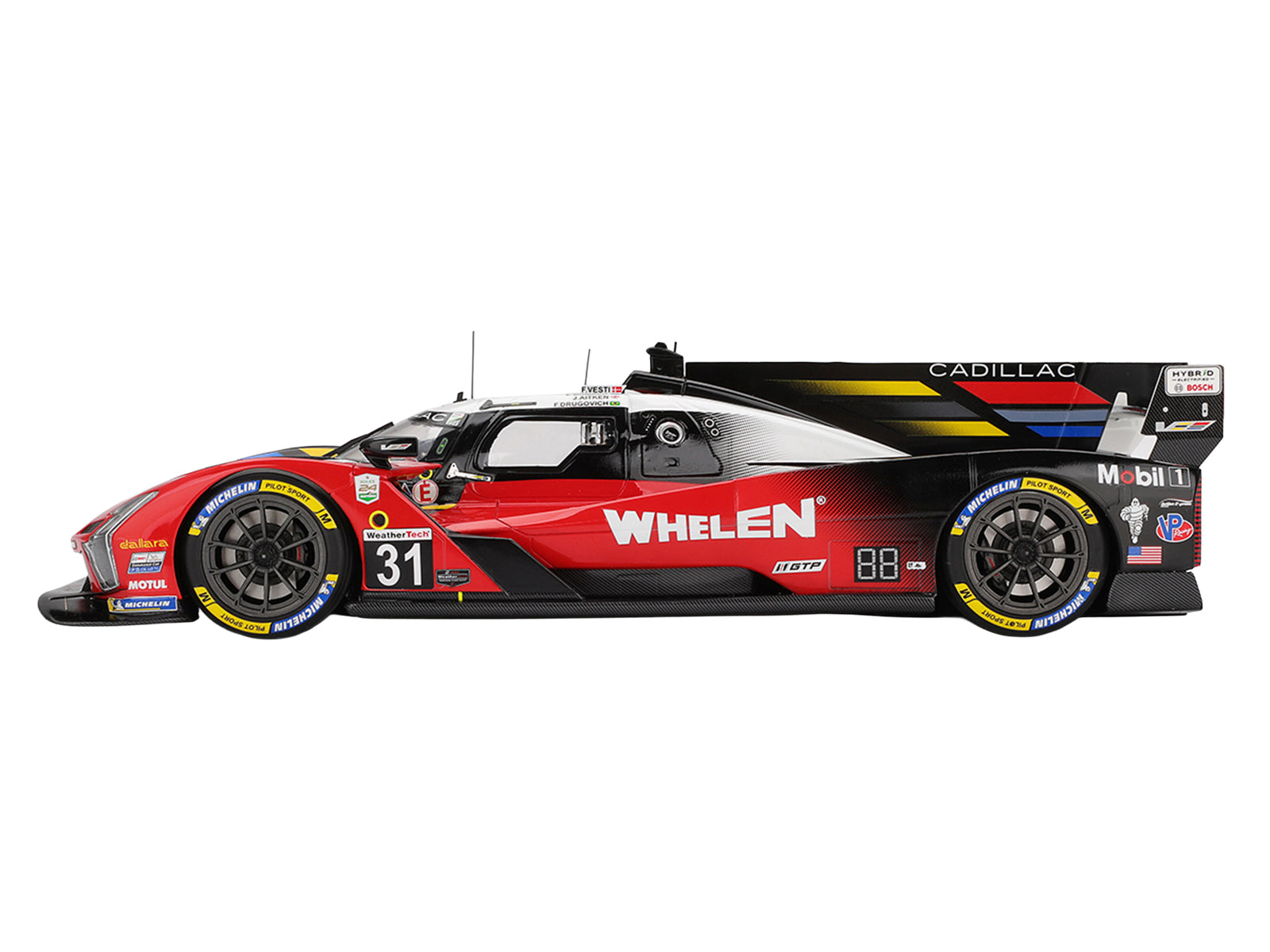 Cadillac V-Series.R #31 Jack Aitken - Felipe Drugovich - Frederik Vesti - Earl Bamber "Cadillac Whelen" IMSA "24 Hours of Daytona" (2025) 1/18 Model Car by Top Speed - image 3