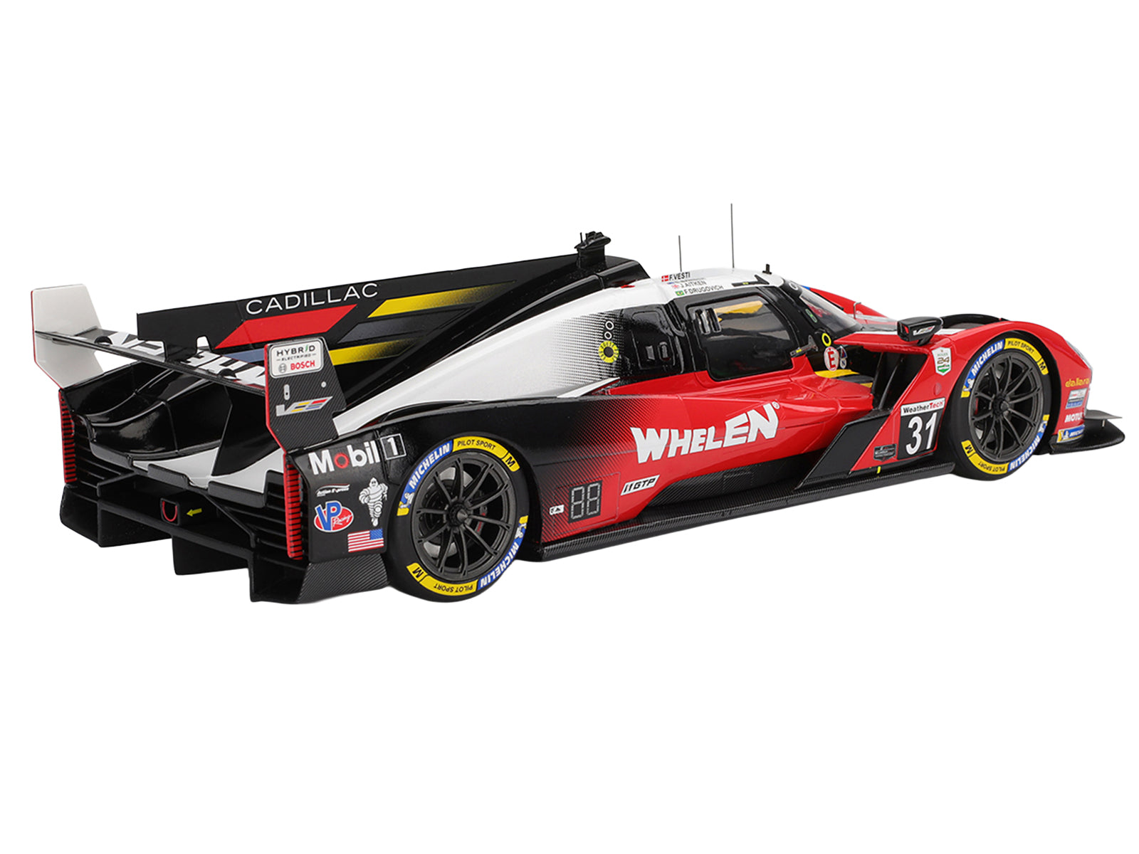 Cadillac V-Series.R #31 Jack Aitken - Felipe Drugovich - Frederik Vesti - Earl Bamber "Cadillac Whelen" IMSA "24 Hours of Daytona" (2025) 1/18 Model Car by Top Speed - image 5