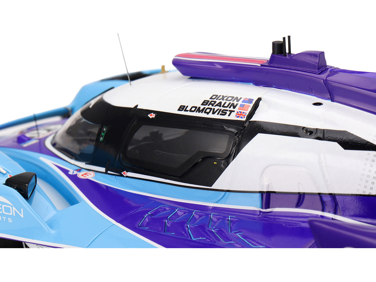 Acura ARX-06 GTP #60 Tom Blomqvist - Colin Braun - Scott Dixon "Acura Meyer Shank Racing with Curb-Agajanian" IMSA "12 Hours of Sebring" (2025) 1/18 Model Car by Top Speed - image 2