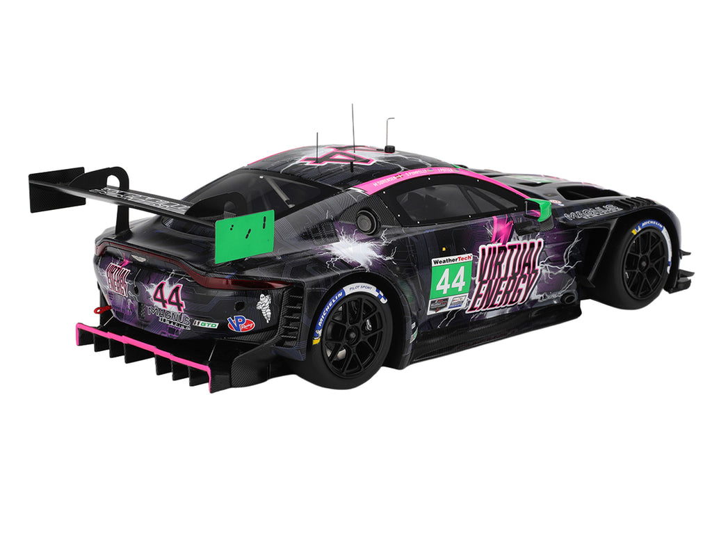 Aston Martin Vantage GT3 EVO #44 John Potter - Spencer Pumpelly - Marco Sorensen "Magnus Racing" IMSA "Six Hours of The Glen (Watkins Glen)" (2025) 1/18 Model Car by Top Speed