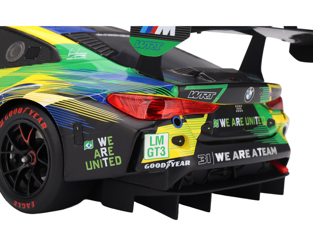 BMW M4 GT3 EVO #31 Pedro Ebrahim - Augusto Farfus - Yasser Shahin "The Bend Team WRT" WEC "6 Hours of Sao Paulo" (2025) 1/18 Model Car by Top Speed - image 4