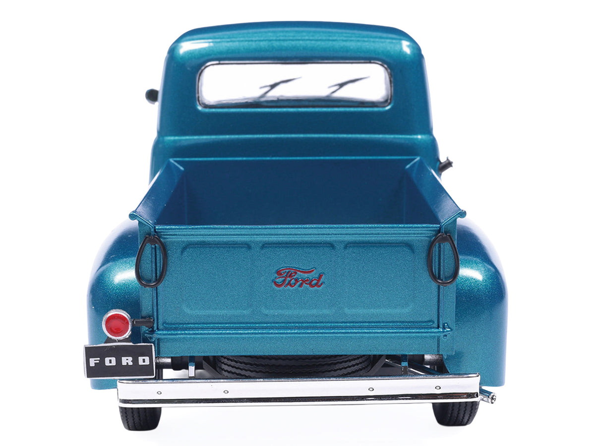 1952 Ford F1 Pickup Truck Blue Metallic 1/24 Diecast Model by IXO Models - image 4