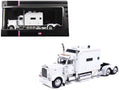 2002 Peterbilt 379 Truck Tractor White 1/64 Diecast Model Car by IXO Models