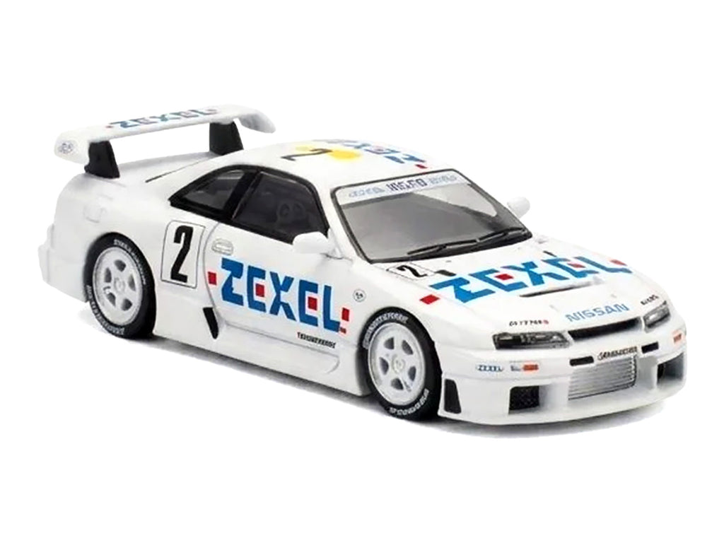 Nissan Skyline GT-R (R33) RHD (Right Hand Drive) #2 Zexel "All Japan Grand Touring Car Championship" (1995) "The Model Car Show Malaysia 2026" 1/64 Diecast Model Car by Works Model