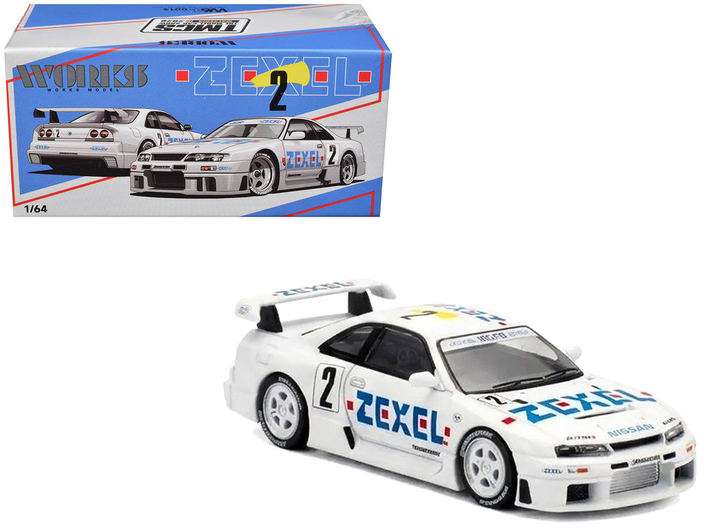 Nissan Skyline GT-R (R33) RHD (Right Hand Drive) #2 Zexel "All Japan Grand Touring Car Championship" (1995) "The Model Car Show Malaysia 2026" 1/64 Diecast Model Car by Works Model