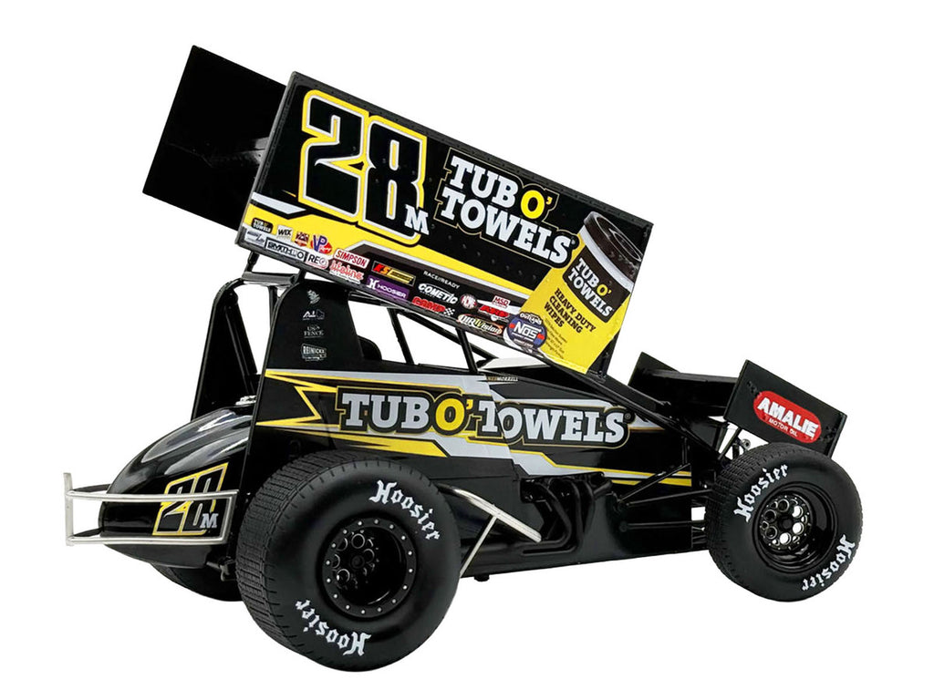 2026 Conner Morrell #28M Tub O' Towels winged sprint car, ACME 1:18 — photo 5