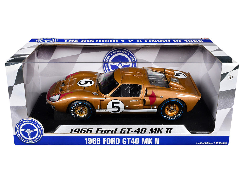 Ford GT40 MKII #5 Holman & Moody, 1966 Le Mans, ACME 1:18 — photo 3