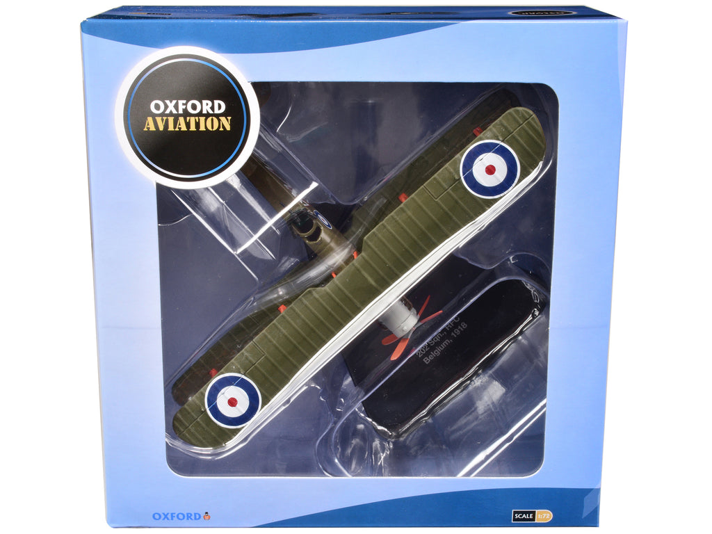 Airco DH4 Bomber Plane "202 Squadron RFC" (1918) "Oxford Aviation" Series 1/72 Diecast Model Airplane by Oxford Diecast - image 3