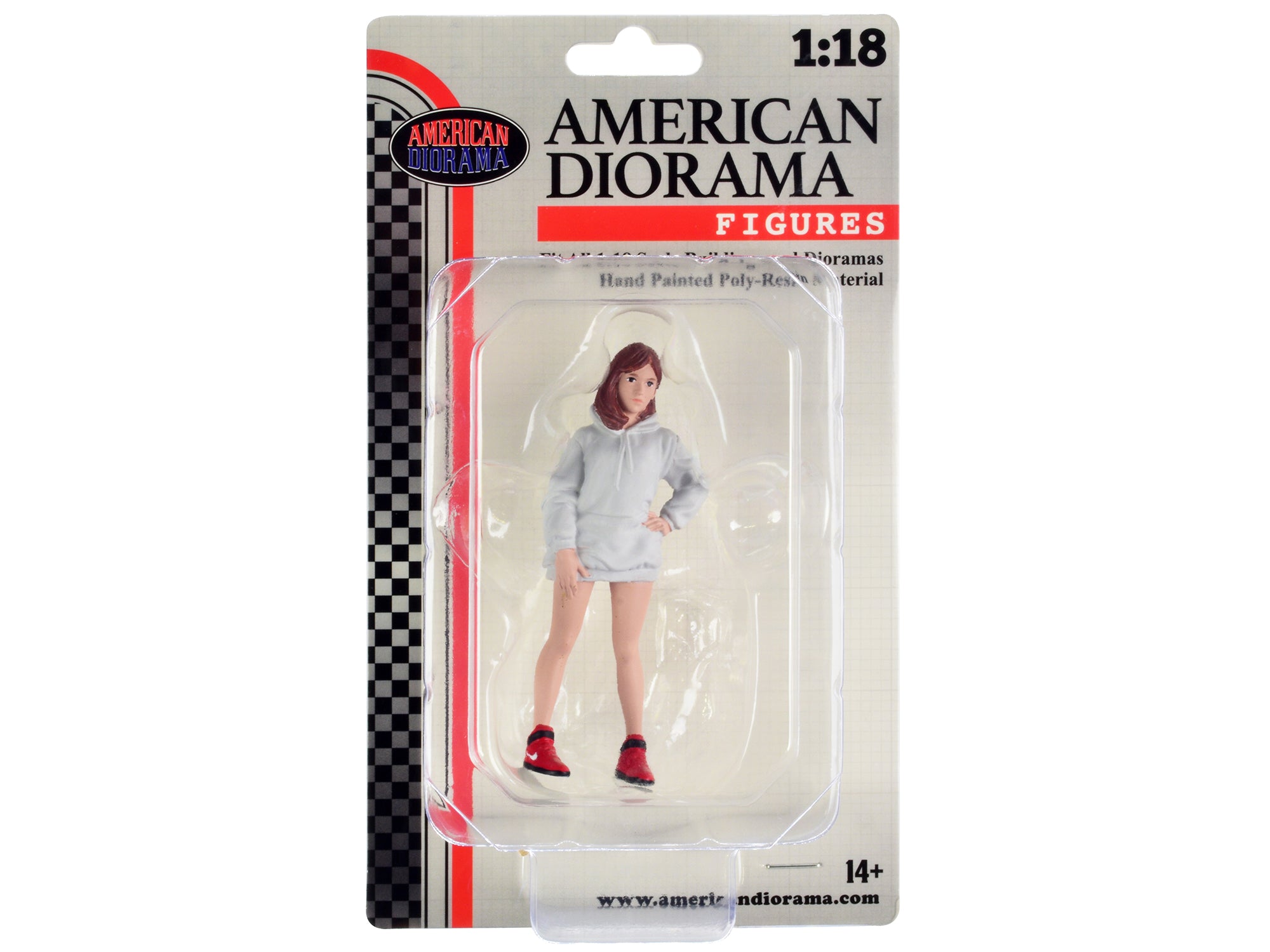 "Hip Hop Girls" Figure 2 for 1/18 Scale Models by American Diorama - image 3