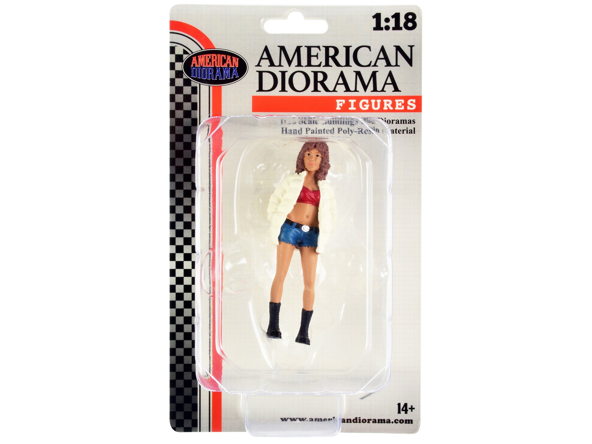 "Hip Hop Girls" Figure 3 for 1/18 Scale Models by American Diorama - image 3