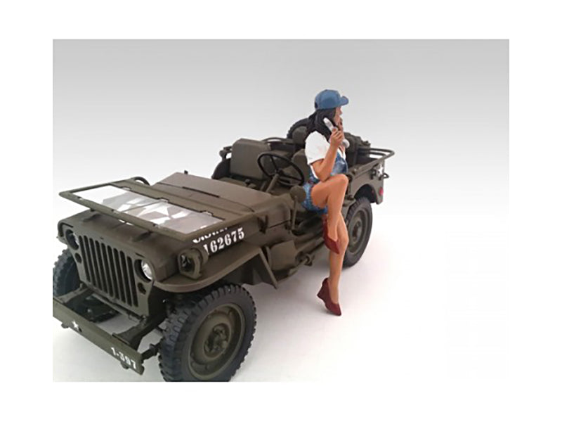 Lady Mechanic Jessie Figure for 1/18 Scale Models by American Diorama - image 2