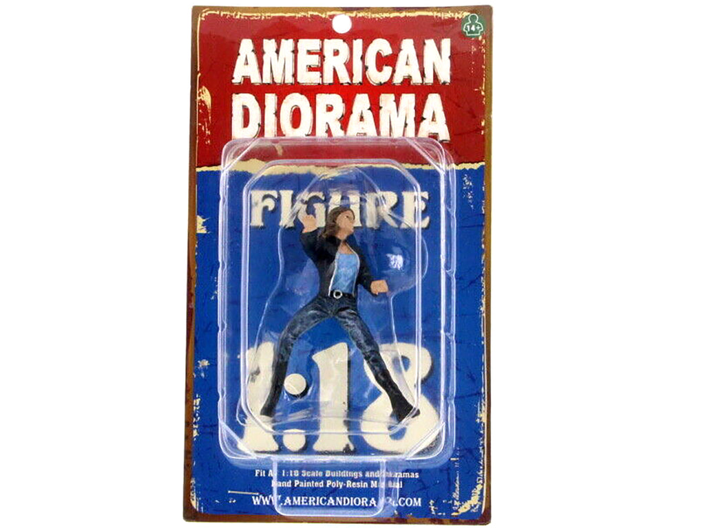 Biker Angel Figure for 1/18 Scale Models by American Diorama - image 3