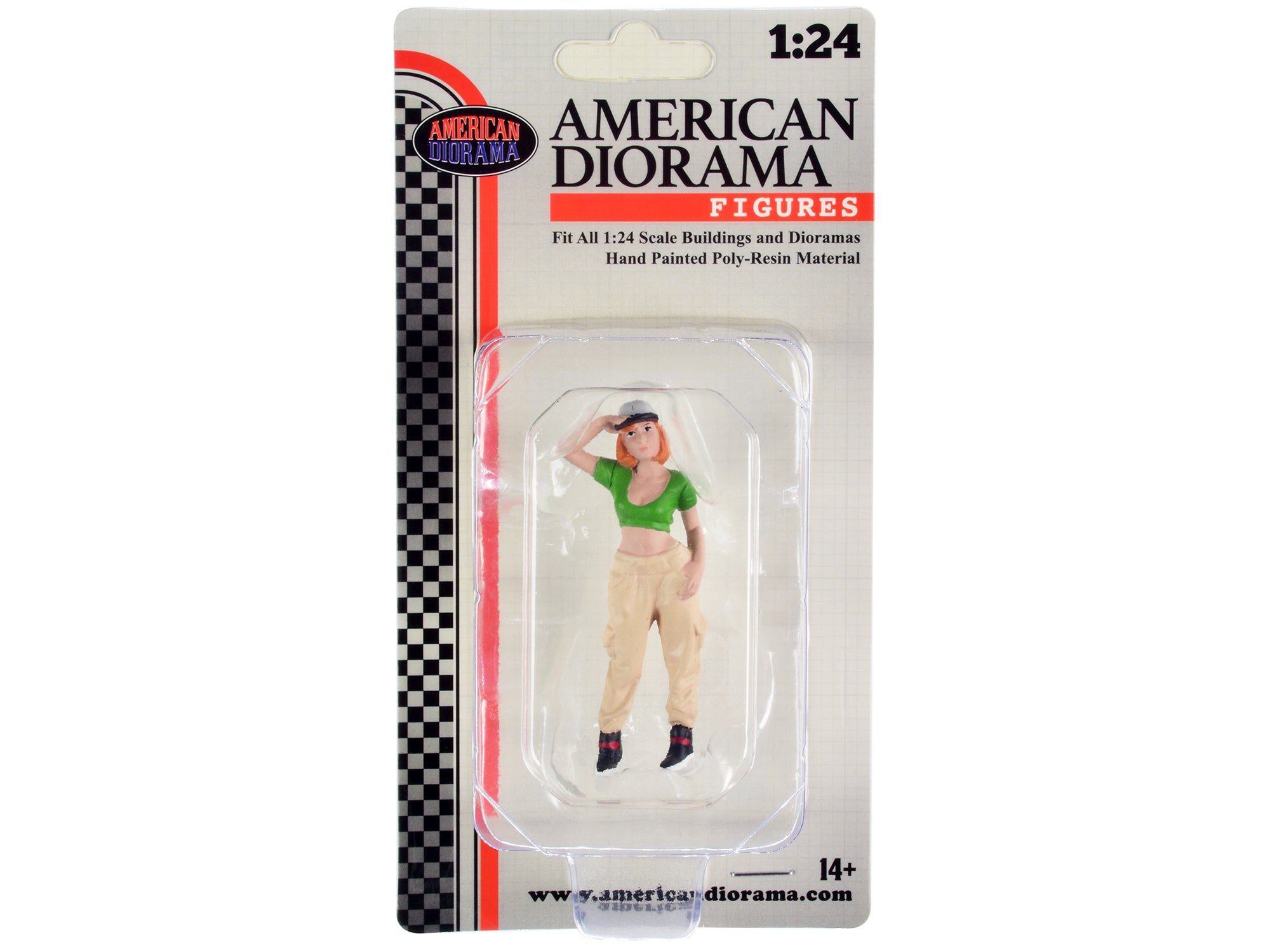 "Hip Hop Girls" Figure 1 for 1/24 Scale Models by American Diorama - image 3