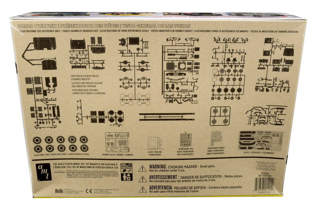Skill 3 Model Kit Mack R685ST Semi Tractor Truck 1/25 Scale Model by AMT - image 2