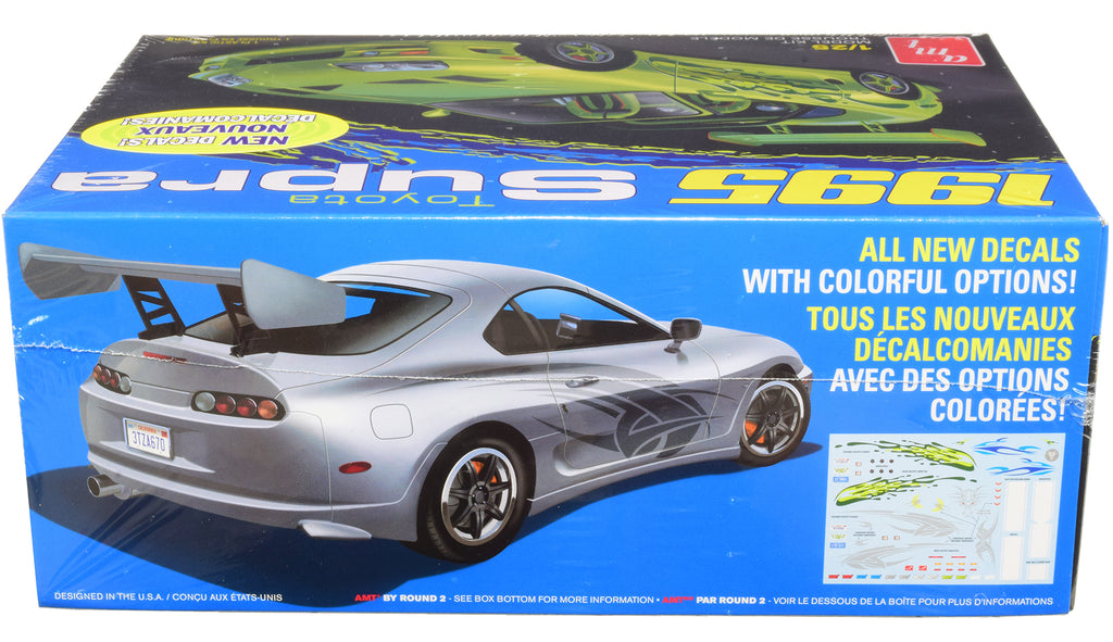 Skill 2 Model Kit 1995 Toyota Supra Convertible 1/25 Scale Model by AMT - image 3