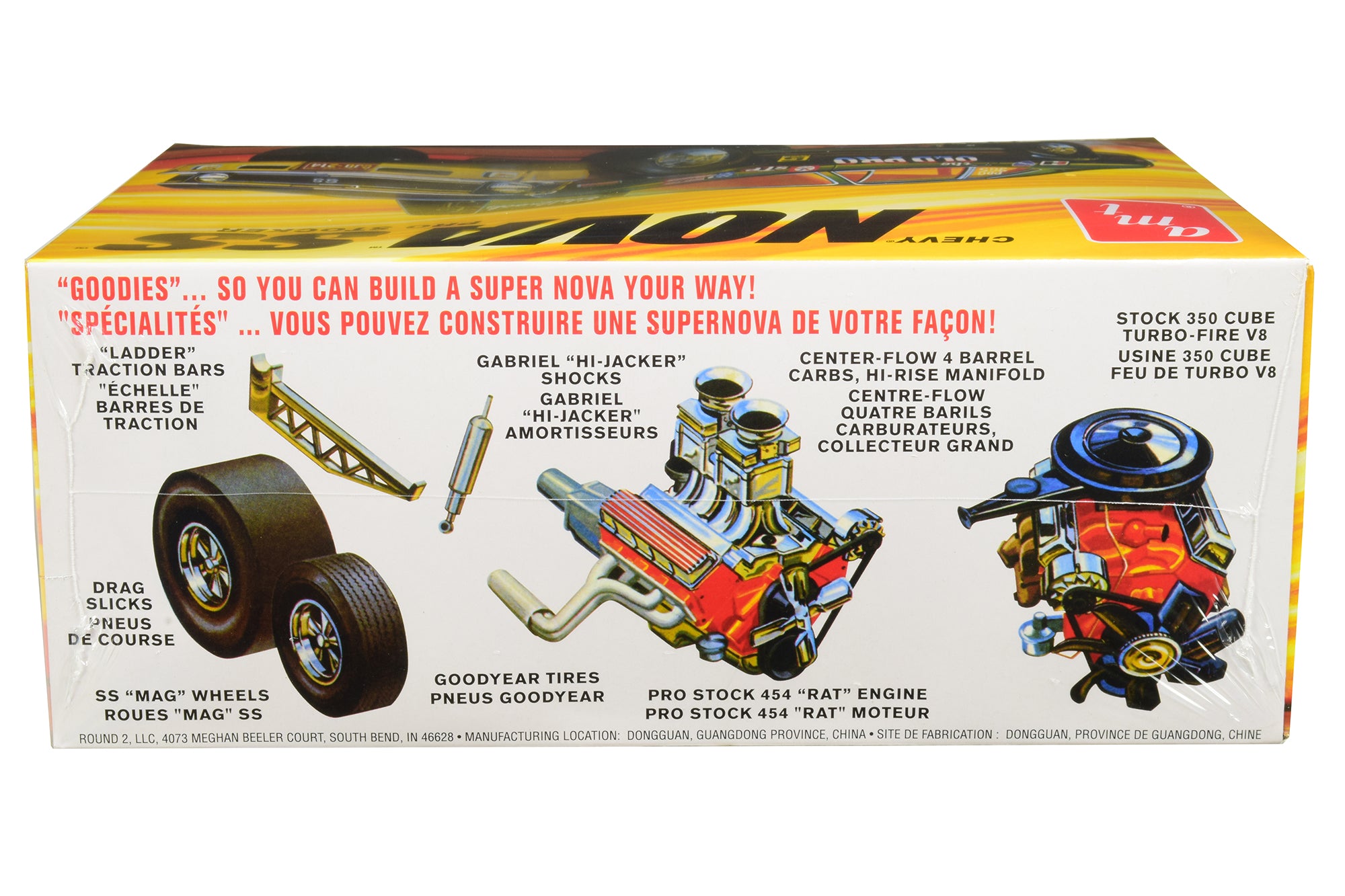 Skill 2 Model Kit 1972 Chevrolet Nova SS "Pro Stocker" 1/25 Scale Model by AMT - image 2