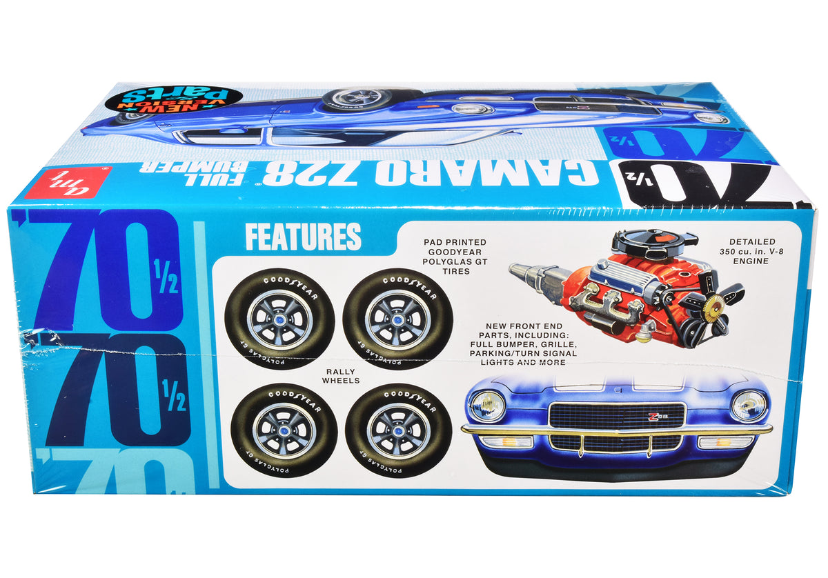 Skill 2 Model Kit 1970 1/2 Chevrolet Camaro Z28 "Full Bumper" 1/25 Scale Model by AMT - image 3