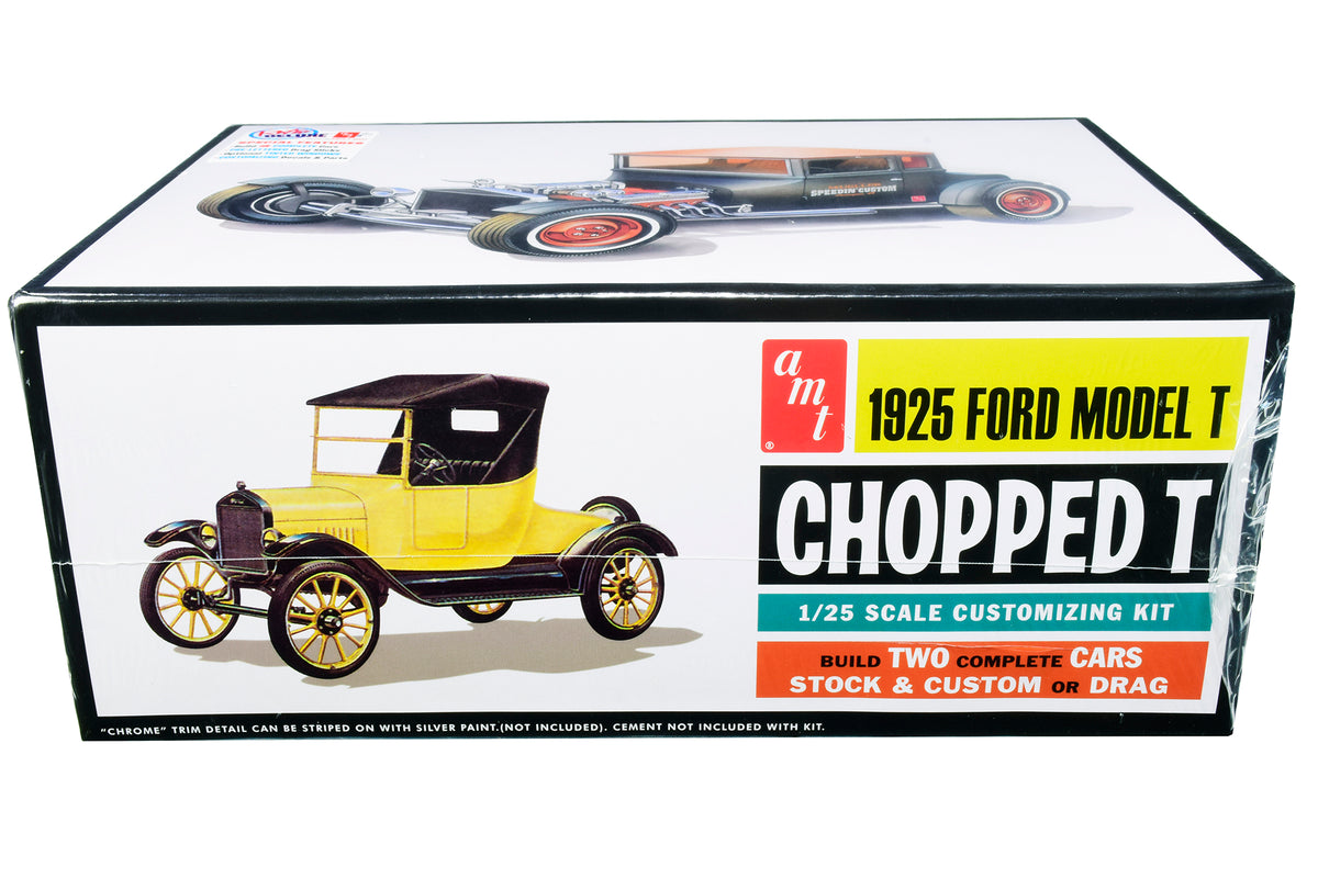 Skill 2 Model Kit 1925 Ford Model T "Chopped" Set of 2 pieces 1/25 Scale Model by AMT - image 3