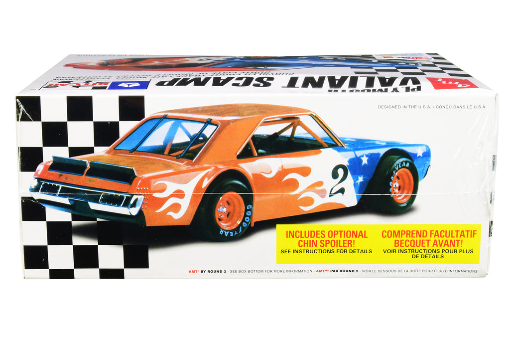 Skill 2 Model Kit Plymouth Valiant Scamp Kit Car 1/25 Scale Model by AMT - image 3