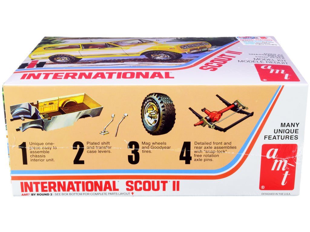 Skill 2 Model Kit IH International Harvester Scout II 1/25 Scale Model by AMT - image 2