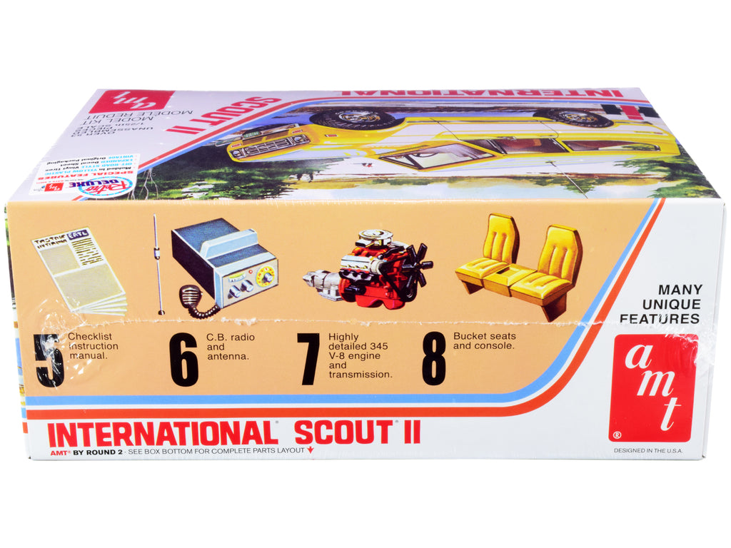 Skill 2 Model Kit IH International Harvester Scout II 1/25 Scale Model by AMT - image 3