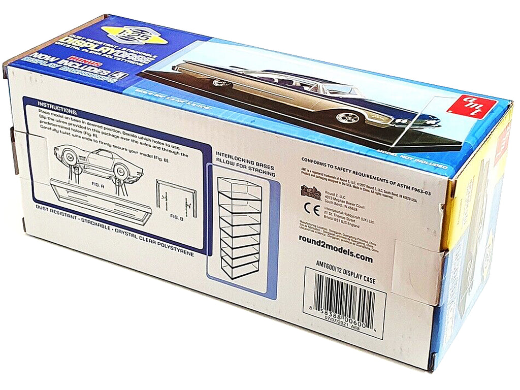 Collectible Display Show Case for 1/24-1/25 Scale Model Cars by AMT - image 2
