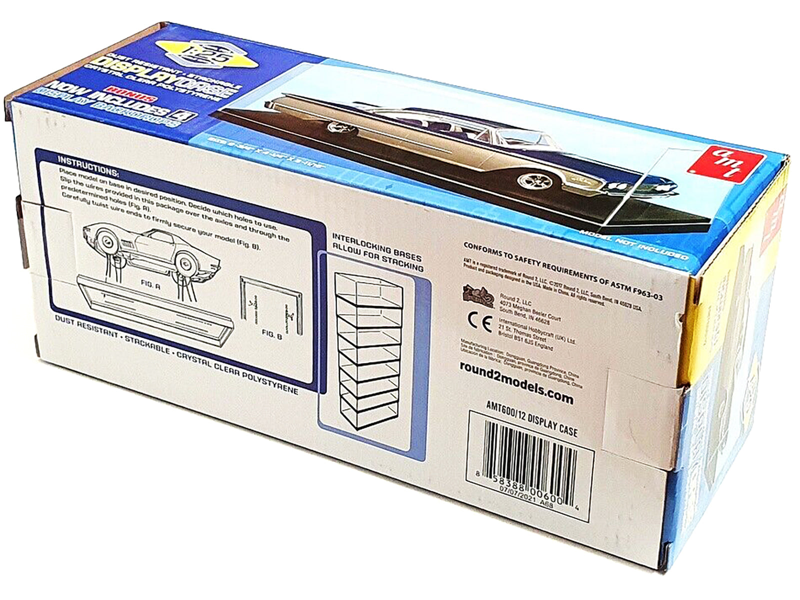 Collectible Display Show Case for 1/24-1/25 Scale Model Cars by AMT - image 2