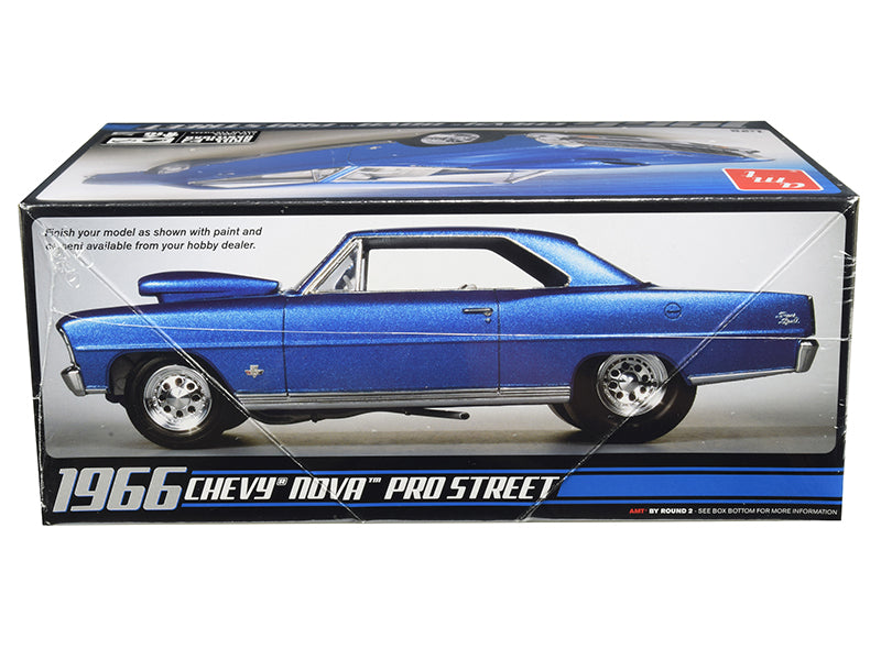 Skill 2 Model Kit 1966 Chevrolet Nova Pro Street 1/25 Scale Model by AMT - image 2