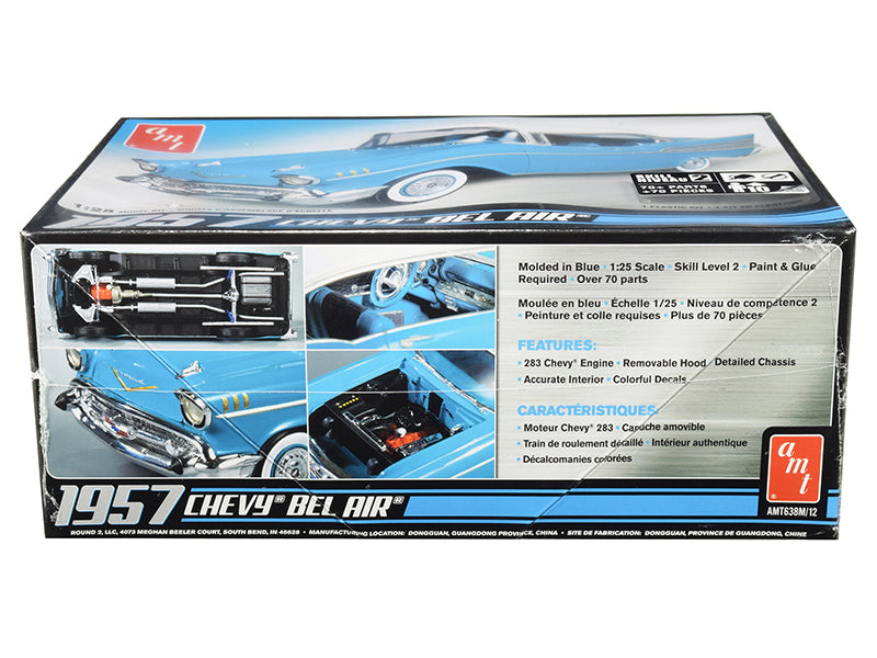Skill 2 Model Kit 1957 Chevrolet Bel Air 1/25 Scale Model by AMT - image 3