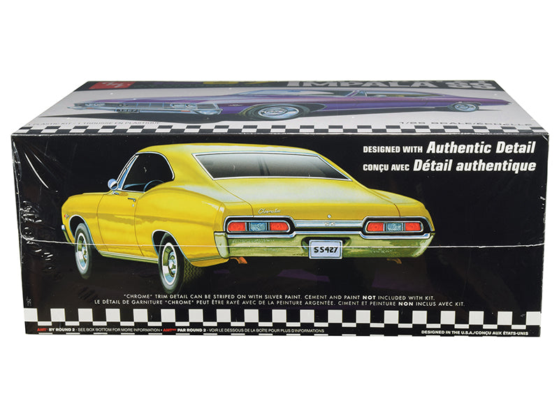 Skill 2 Model Kit 1967 Chevrolet Impala SS 1/25 Scale Model by AMT - image 4