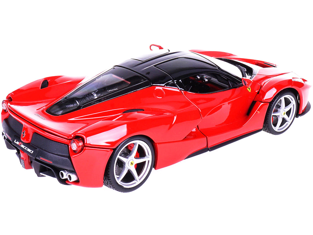 Ferrari LaFerrari F70 Red with Black Top "Signature Series" 1/18 Diecast Model Car by Bburago - image 4
