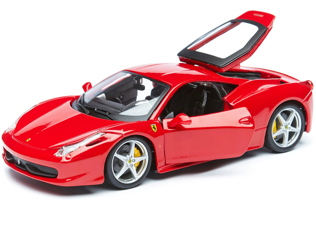 Ferrari 458 Italia Red 1/24 Diecast Model Car by Bburago - image 2