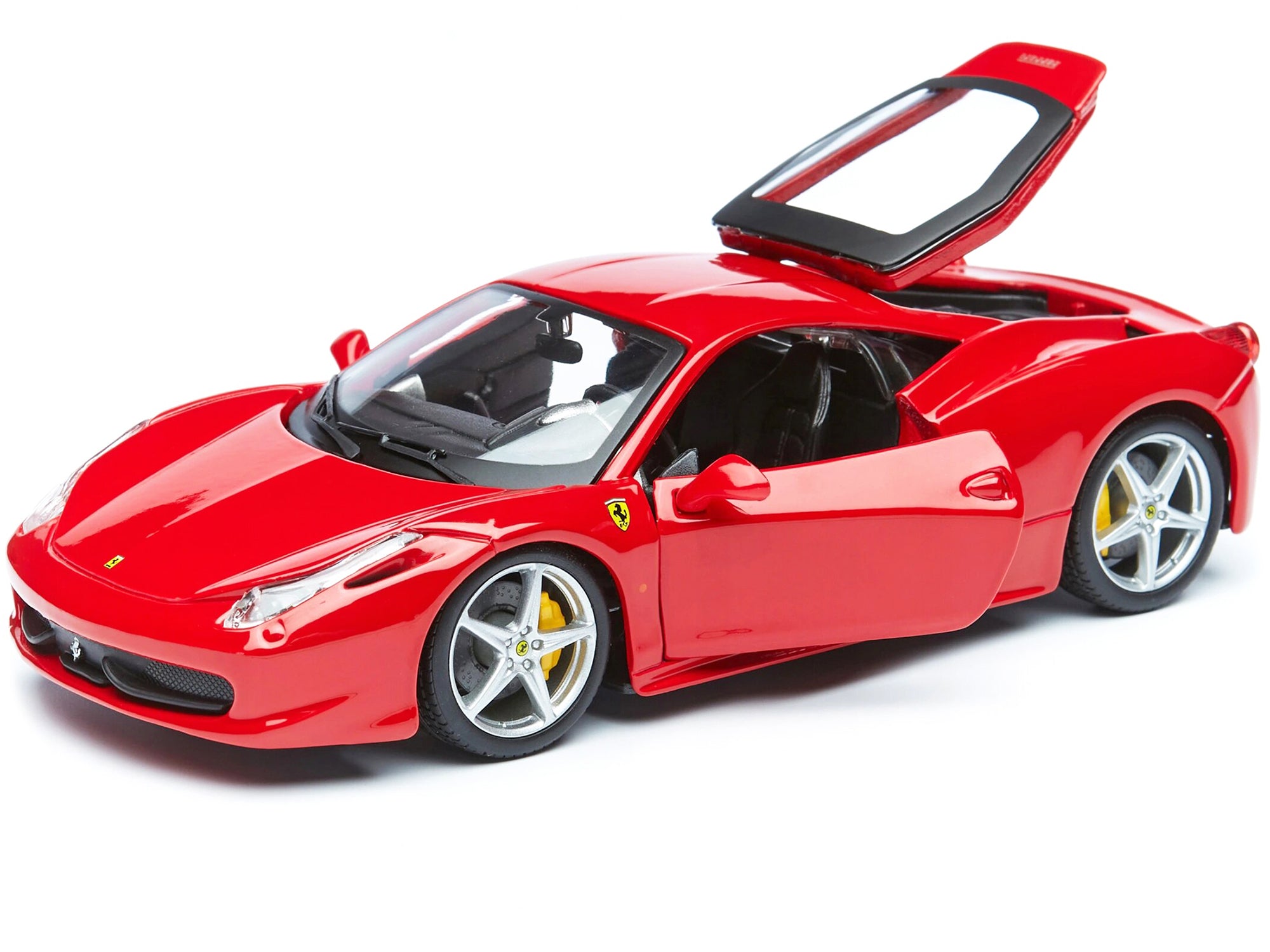 Ferrari 458 Italia Red 1/24 Diecast Model Car by Bburago - image 2