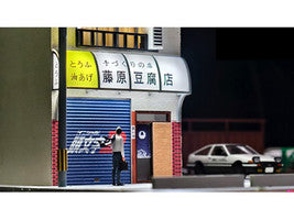 Akina Tofu Shop Diorama Set "American Diorama X G-Fans" Series for 1/64 Scale Models by American Diorama - image 5