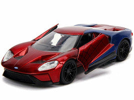 2017 Ford GT "Spider-Man" Theme "Marvel" Series 1/32 Diecast Model Car by Jada - image 2