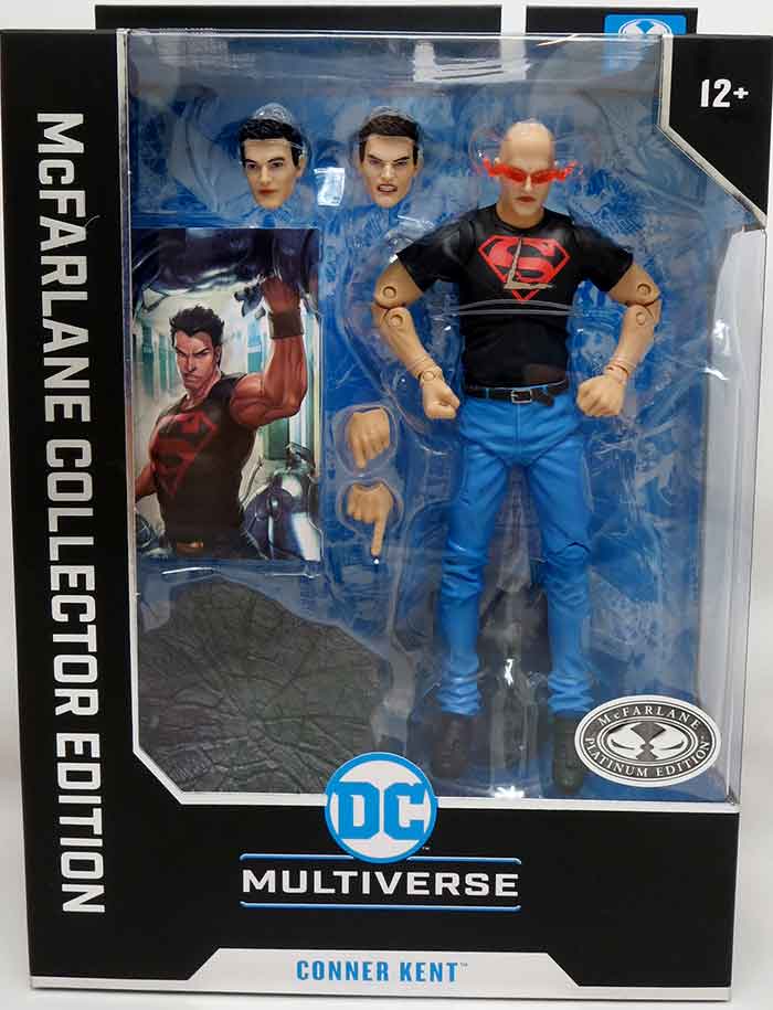 DC Multiverse Collector Edition 7 Inch Action Figure Wave 5 - Conner Kent (Teen Titans) Platinum Edition