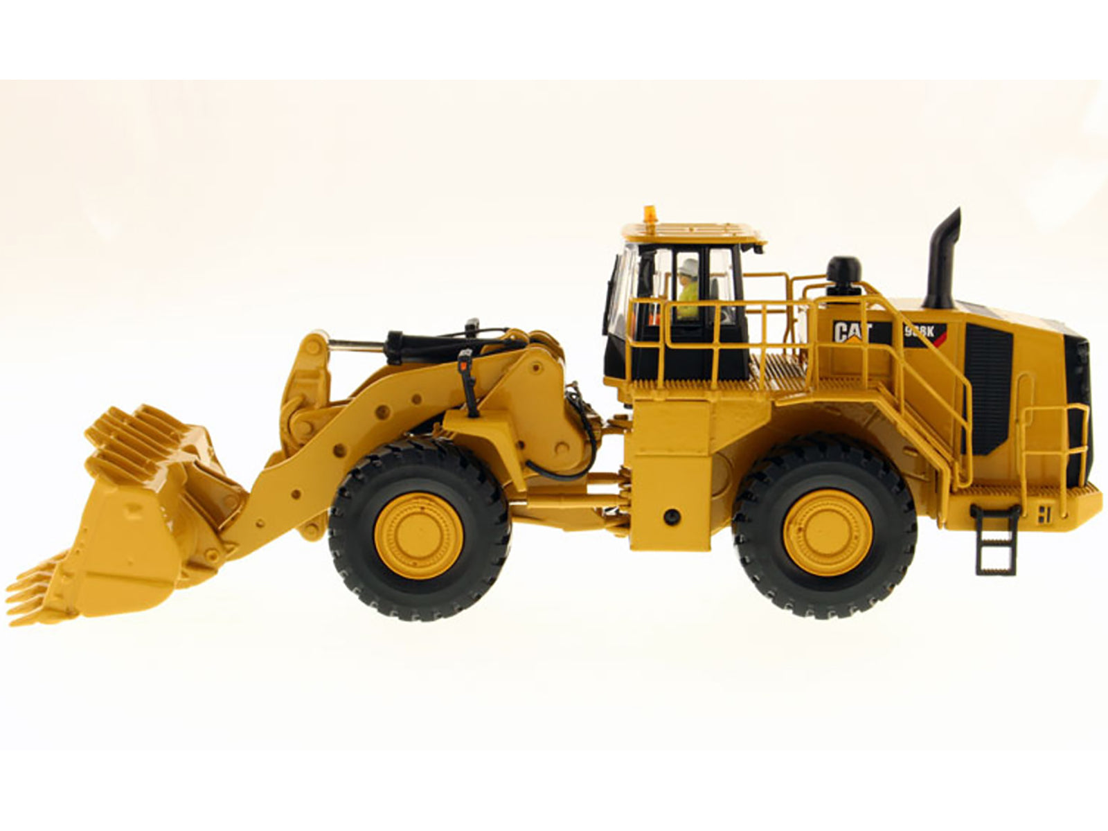 CAT Caterpillar 988K Wheel Loader with Operator "High Line Series" 1/50 Diecast Model by Diecast Masters - image 3