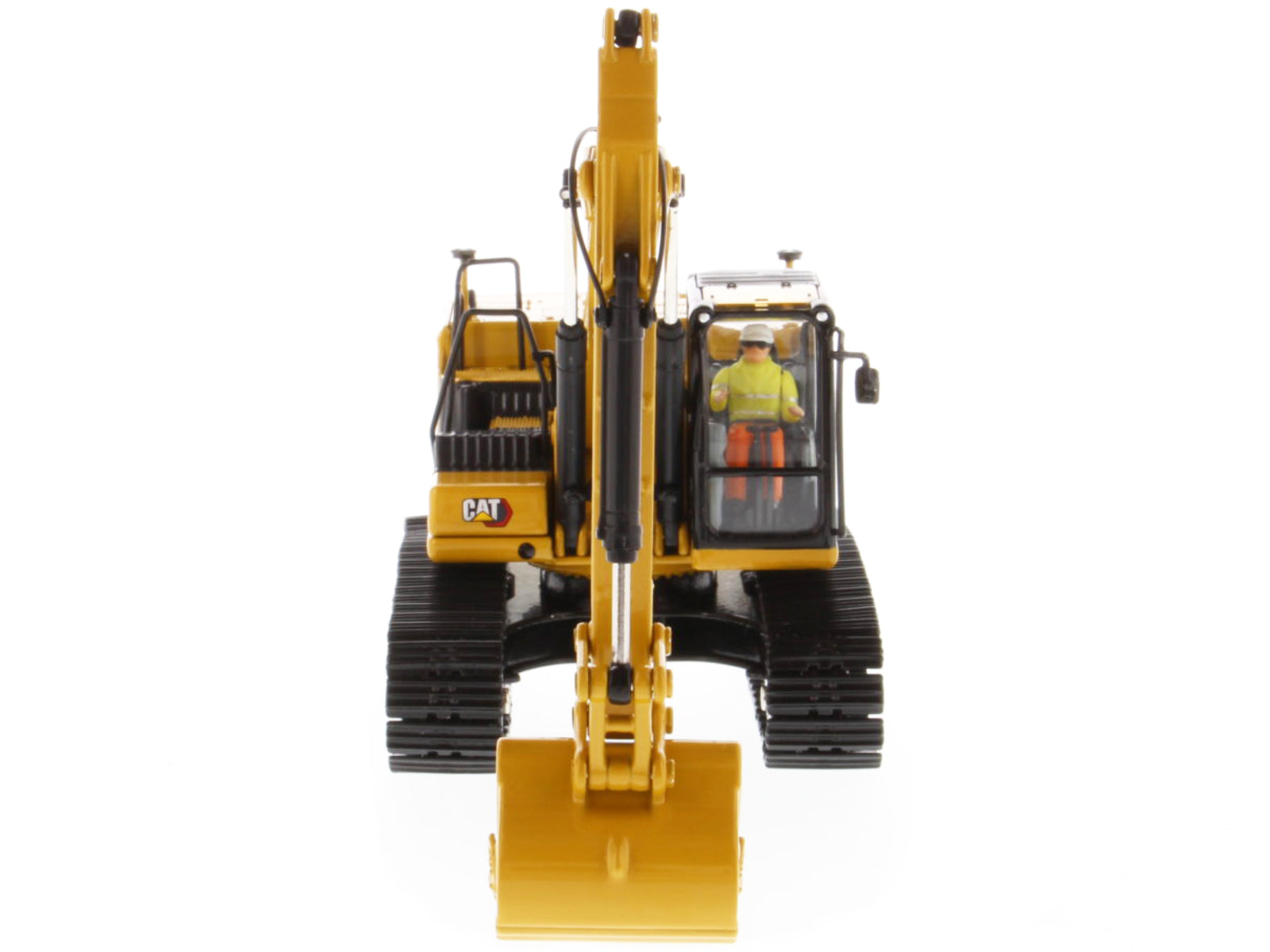 Cat Caterpillar 330 Hydraulic Excavator Next Generation with Operator "High Line Series" 1/50 Diecast Model by Diecast Masters - image 3