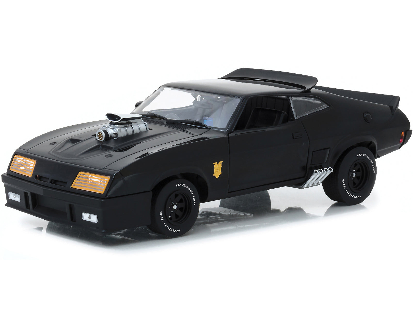 1973 Ford Falcon XB Black "Last of the V8 Interceptors" (1979) Movie 1/18 Diecast Model Car by Greenlight - image 2