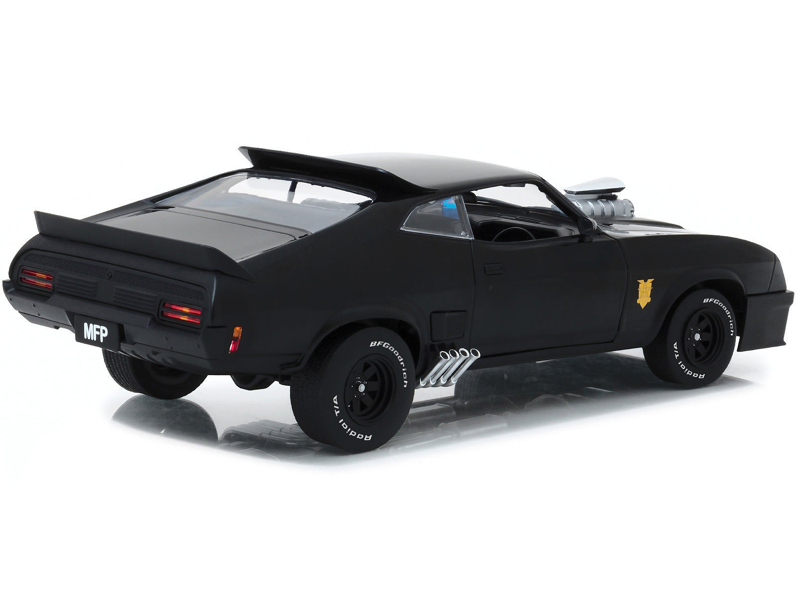 1973 Ford Falcon XB Black "Last of the V8 Interceptors" (1979) Movie 1/18 Diecast Model Car by Greenlight - image 3