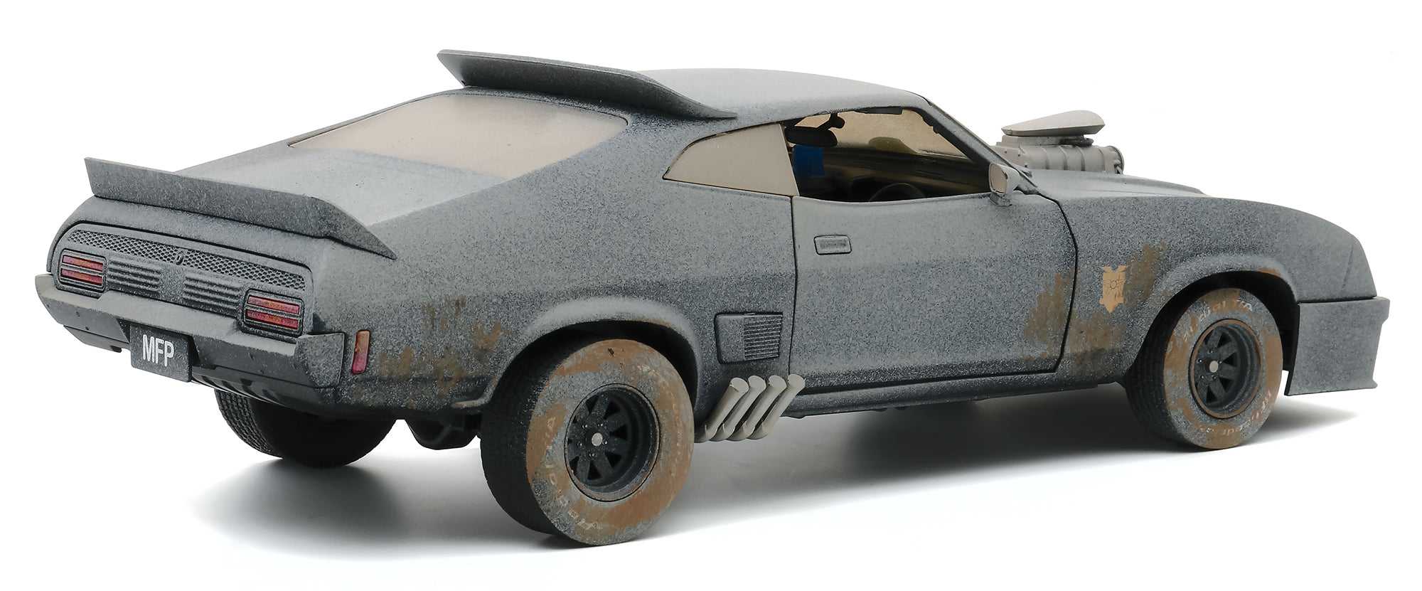 1973 Ford Falcon XB RHD (Right Hand Drive) (Weathered Version) "Last of the V8 Interceptors" (1979) Movie 1/18 Diecast Model Car by Greenlight - image 3
