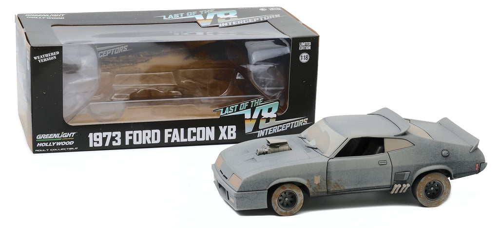 1973 Ford Falcon XB RHD (Right Hand Drive) (Weathered Version) "Last of the V8 Interceptors" (1979) Movie 1/18 Diecast Model Car by Greenlight - image 4